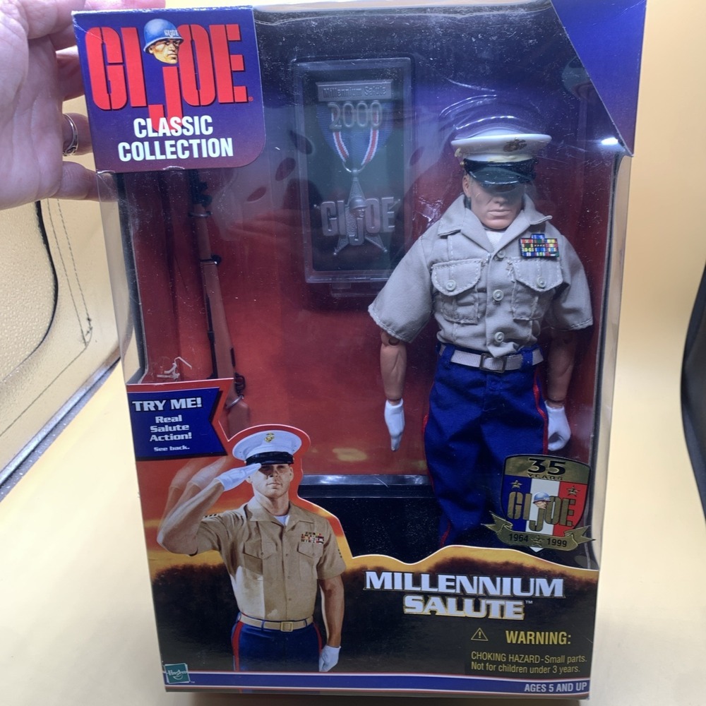 G.I Joe Classic Millennium Salute Hasbro 1999 G.I. Joe's 35th Anniversary SEALED